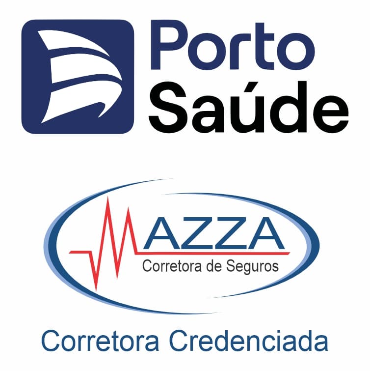 Logos da Mazza corretora parceira Porto Seguro saúde